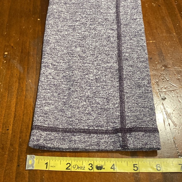 LULULEMON PURPLE HEATHER HIGH WAISTED JOGGERS🖤 - Picture 4 of 13